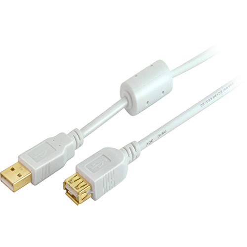 Good Connections 285008 USB-2.0-Kabel A-Stecker mit Ferrit von Good Connections