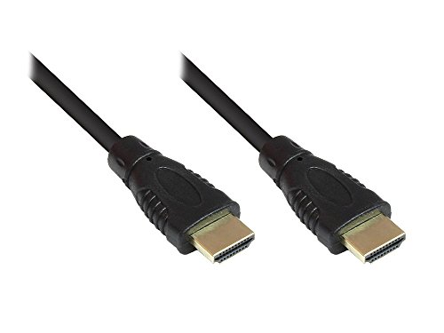 Good Connections 4514-020 HDMI Kabel mit Ethernet 24K vergoldete Stecker und Kupferkontakte, 2m Schwarz Good Connections 4514-020 HDMI Kabel mit Ethernet 24K vergoldete Stecker und Kupferkontakte, 2m Schwarz von Good Connections