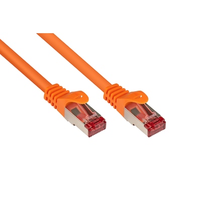 Good Connections 7,5m RNS Patchkabel CAT6 S/FTP PiMF orange von Good Connections