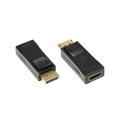 Good Connections Adapter DP St. an HDMI Bu. schwarz Good Connections Adapter DP St. an HDMI Bu. schwarz von Good Connections