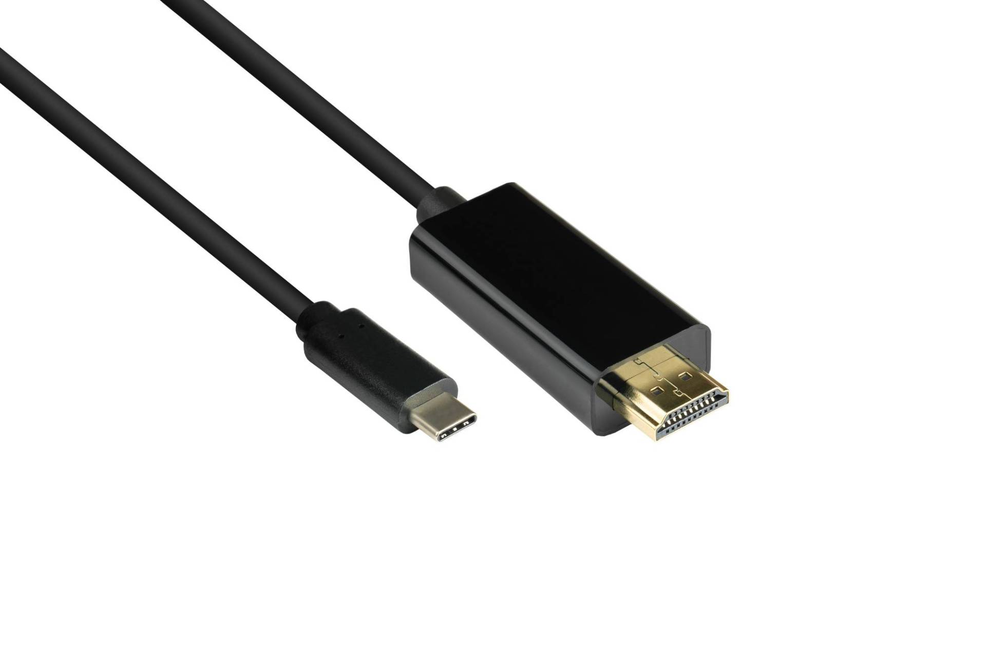 Good Connections Adapterkabel USB-C an HDMI 2.0 schw. 5m Good Connections Adapterkabel USB-C an HDMI 2.0 schw. 5m von Good Connections