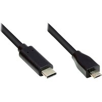 Good Connections Anschlusskabel 2m USB 2.0 USB-C zu USB 2.0 Micro B schwarz Good Connections Anschlusskabel 2m USB 2.0 USB-C zu USB 2.0 Micro B schwarz von Good Connections
