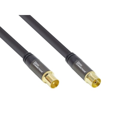 Good Connections Antennenkabel SmartFLEX 2m IEC St. zu Koax Bu. >120dB schwarz von Good Connections