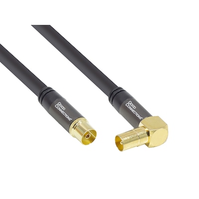 Good Connections Antennenkabel SmartFLEX 5m IEC St. abgew. zu Koax Bu. schwarz Good Connections Antennenkabel SmartFLEX 5m IEC St. abgew. zu Koax Bu. schwarz von Good Connections