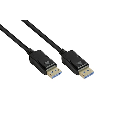 Good Connections DisplayPort 2.0 Kabel 8K @60Hz Kupferleiter 1,0m schwarz von Good Connections