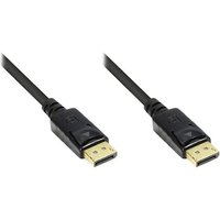 Good Connections DisplayPort Anschlusskabel 1m beidseitig vergoldet schwarz von Good Connections