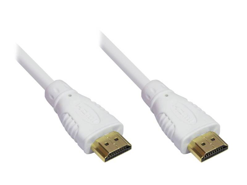 Good Connections HDMI 1.4b Kabel  weiß 1m von Good Connections