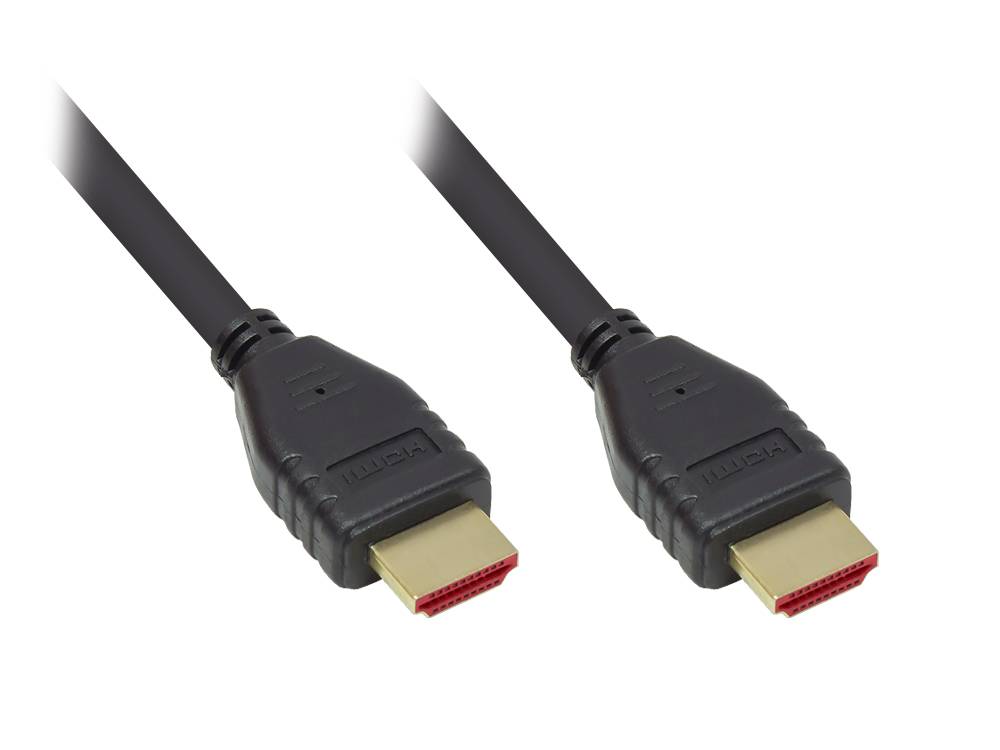 Good Connections HDMI 2.1 Kabel schwarz 1m Good Connections HDMI 2.1 Kabel schwarz 1m von Good Connections