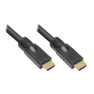Good Connections HDMI High Speed Kabel 20m Ethernet vergoldet St./St. schwarz von Good Connections