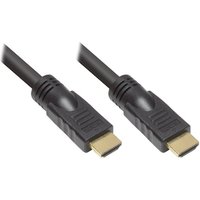 Good Connections HDMI High Speed Kabel 20m Ethernet vergoldet St./St. schwarz von Good Connections