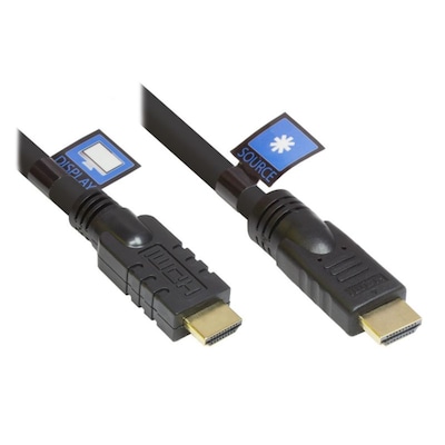 Good Connections HDMI Kabel 10m mit Ethernet 4K2K UHD schwarz von Good Connections