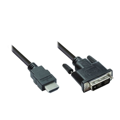 Good Connections HDMI auf DVI-D Anschlusskabel 2m schwarz von Good Connections