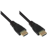 Good Connections High Speed HDMI Kabel 2m mit Ethernet gold Stecker schwarz von Good Connections