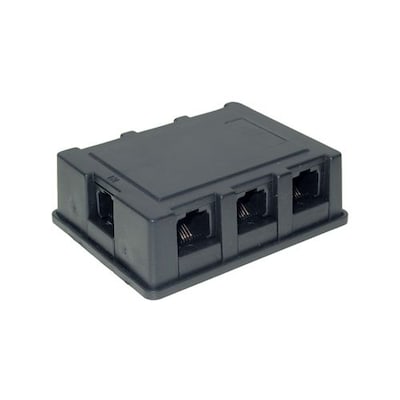 Good Connections ISDN Verteilerbox 3m 1x RJ45 zu 6x RJ45 Adapter schwarz von Good Connections
