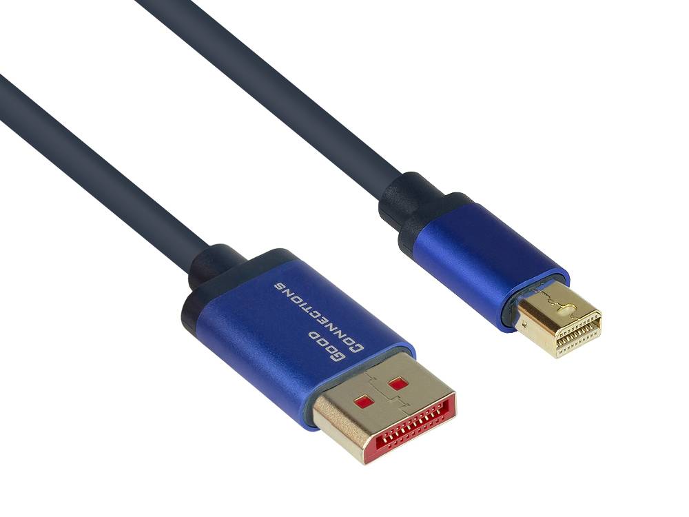 Good Connections Kabel DP1.4-St.-MDP1.4-St. blau 2m Good Connections Kabel DP1.4-St.-MDP1.4-St. blau 2m von Good Connections
