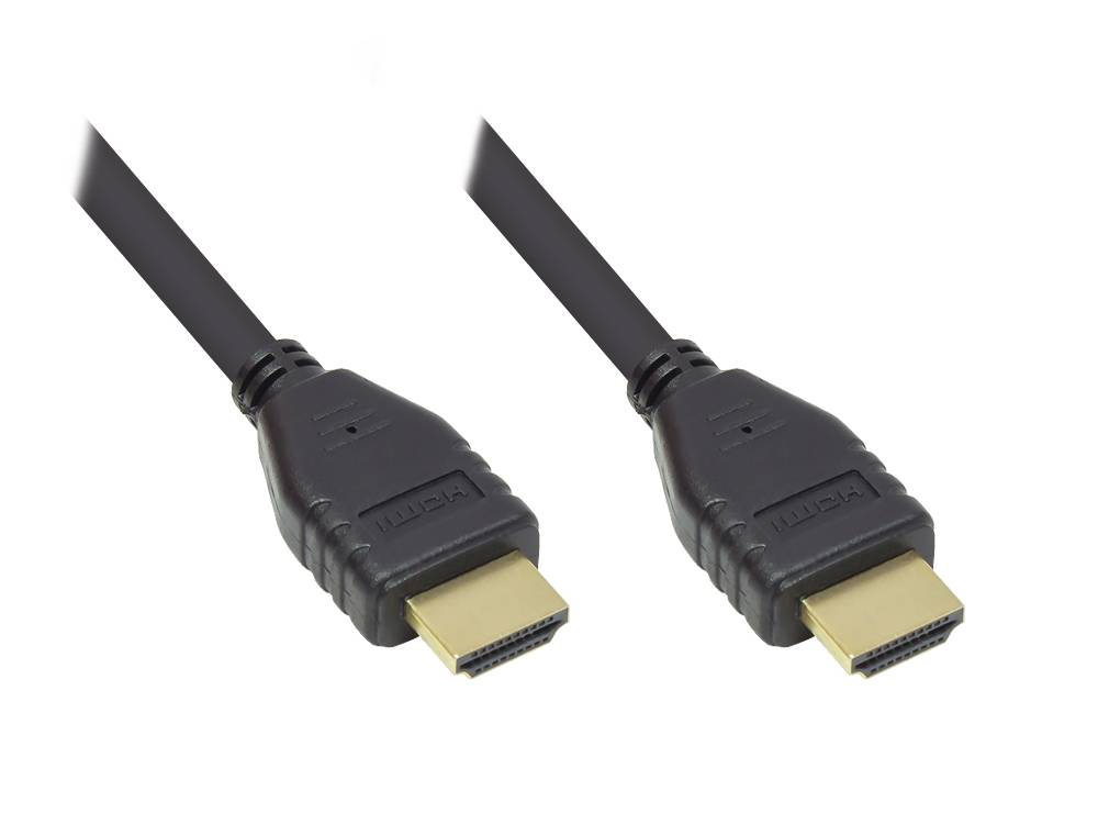 Good Connections Kabel HDMI 2.0b, 4K / UHD @60Hz schw. 3m Good Connections Kabel HDMI 2.0b, 4K / UHD @60Hz schw. 3m von Good Connections