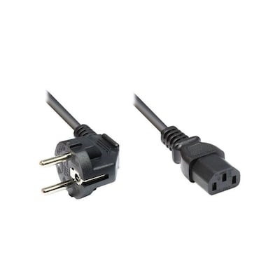 Good Connections Kaltgerätekabel 1,5m 3pol. gewinkelt auf Kaltgerätestecker Good Connections Kaltgerätekabel 1,5m 3pol. gewinkelt auf Kaltgerätestecker von Good Connections