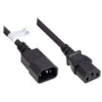 Good Connections Kaltgeräteverlängerung C14 an C13, schwarz, 0,50 mm², 0,50 m Good Connections Kaltgeräteverlängerung C14 an C13, schwarz, 0,50 mm², 0,50 m von Good Connections