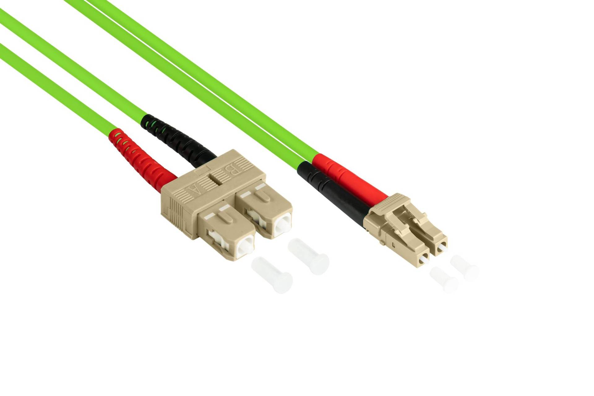 Good Connections LWL Dpx Patchk. OM5 MM 50/125Á LC/SC 0,5m von Good Connections