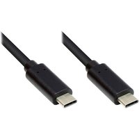 Good Connections Lade- und Datenkabel USB 3.1 USB-C beidseitig 2m schwarz von Good Connections