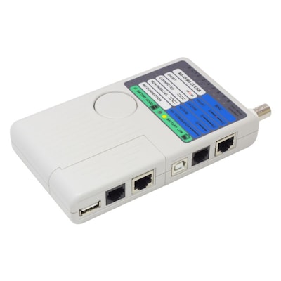 Good Connections Netzwerk-Kabeltester mit Remote-Einheit für RJ45/RJ11/USB/BNC von Good Connections
