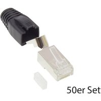 Good Connections Netzwerkstecker Cat.6A RJ45 geschirmt für Cat.7 Kabel 50x sw. Good Connections Netzwerkstecker Cat.6A RJ45 geschirmt für Cat.7 Kabel 50x sw. von Good Connections