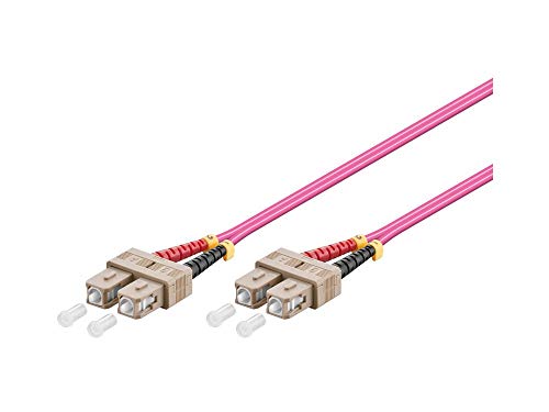 Good Connections OM4 LWL Kabel - DUPLEX - Stecker SC an SC - Multimode 50/125 - Lichtwellen-Leiter, Glasfaser-Kabel, Patchkabel - OM4 Faser für 1 |10 | 40 und 100 Gigabit/s Ethernet - 30 m Good Connections OM4 LWL Kabel - DUPLEX - Stecker SC an SC - Multimode 50/125 - Lichtwellen-Leiter, Glasfaser-Kabel, Patchkabel - OM4 Faser für 1 |10 | 40 und 100 Gigabit/s Ethernet - 30 m von Good Connections