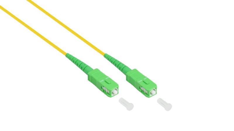 Good Connections OS2 LWL Spx Patchkabel LC/SC SM 9/125Á 3m von Good Connections