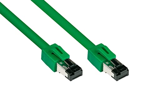 Good Connections PREMIUM Cat. 8.1 Patchkabel - 1,5 m - RNS Rastnasenschutz -S/FTP- 40GB/2000MHz - KUPFER-Leiter CU - Halogenfrei LSZH - Netzwerk-LAN-Kabel kompatibel zu CAT. 7 / 6A / 6 / 5e - GRÜN Good Connections PREMIUM Cat. 8.1 Patchkabel - 1,5 m - RNS Rastnasenschutz -S/FTP- 40GB/2000MHz - KUPFER-Leiter CU - Halogenfrei LSZH - Netzwerk-LAN-Kabel kompatibel zu CAT. 7 / 6A / 6 / 5e - GRÜN von Good Connections