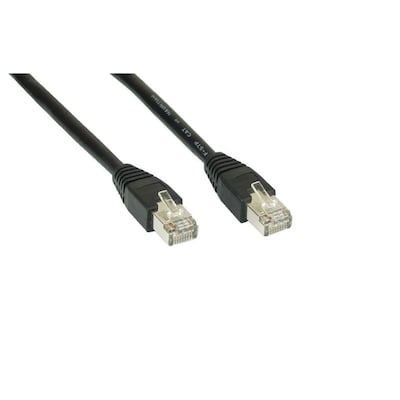 Good Connections Patch Netzwerkkabel RJ45 CAT6 250MHz 1m schwarz S/FTP von Good Connections