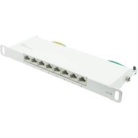 Good Connections Patch Panel 10" Cat. 6A 8-Port 0,5 HE STP reinweiß Good Connections Patch Panel 10" Cat. 6A 8-Port 0,5 HE STP reinweiß von Good Connections