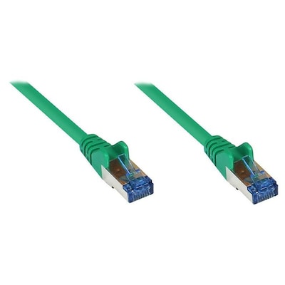 Good Connections Patchkabel Cat. 6a S/FTP, PiMF halogenfrei 500MHz grün 1,5m von Good Connections