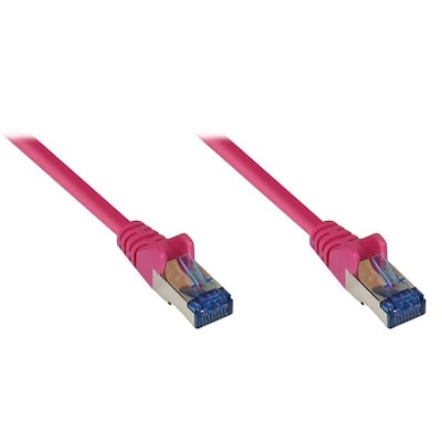 Good Connections Patchkabel Cat. 6a S/FTP, PiMF halogenfrei 500MHz magenta 3m von Good Connections