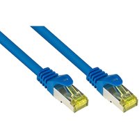Good Connections Patchkabel mit Cat. 7 Rohkabel S/FTP 0,15m blau von Good Connections