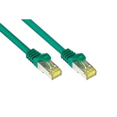 Good Connections Patchkabel mit Cat. 7 Rohkabel S/FTP 0,15m grün von Good Connections