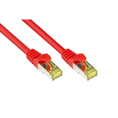 Good Connections Patchkabel mit Cat. 7 Rohkabel S/FTP 0,15m rot von Good Connections