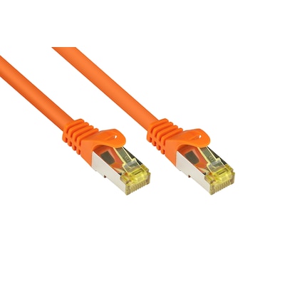 Good Connections Patchkabel mit Cat. 7 Rohkabel S/FTP 1,5m orange von Good Connections