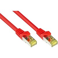 Good Connections Patchkabel mit Cat. 7 Rohkabel S/FTP 25m rot von Good Connections
