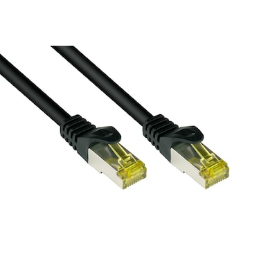 Good Connections Patchkabel mit Cat. 7 Rohkabel S/FTP 25m schwarz von Good Connections