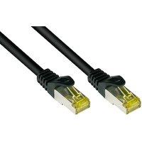 Good Connections Patchkabel mit Cat. 7 Rohkabel S/FTP 60m schwarz von Good Connections