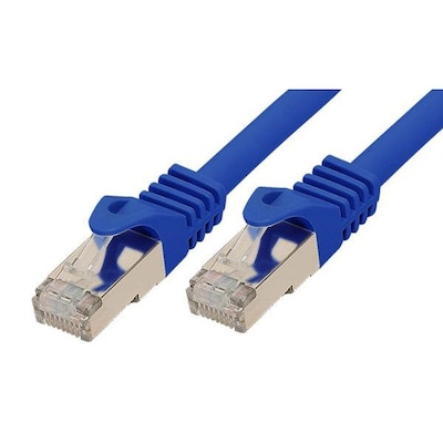 Good Connections Patchkabel mit Cat. 7 Rohkabel S/FTP blau 0,5m von Good Connections