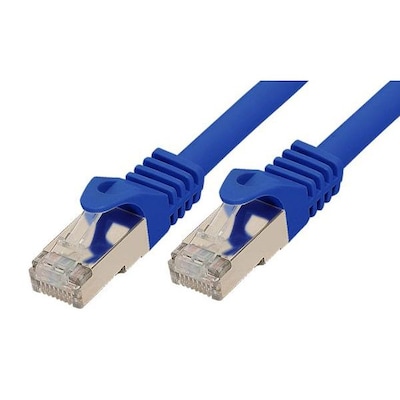 Good Connections Patchkabel mit Cat. 7 Rohkabel S/FTP blau 1m von Good Connections