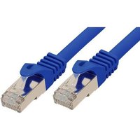 Good Connections Patchkabel mit Cat. 7 Rohkabel S/FTP blau 1m von Good Connections