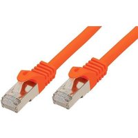 Good Connections Patchkabel mit Cat. 7 Rohkabel S/FTP orange 0,25m von Good Connections