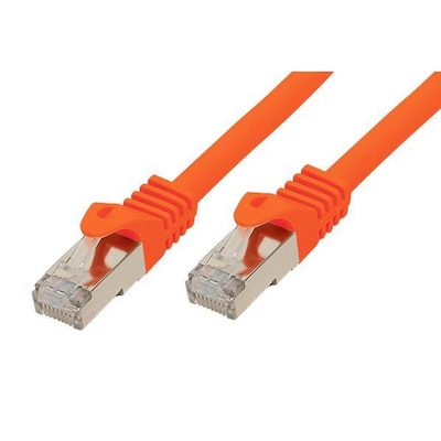 Good Connections Patchkabel mit Cat. 7 Rohkabel S/FTP orange 0,5m von Good Connections