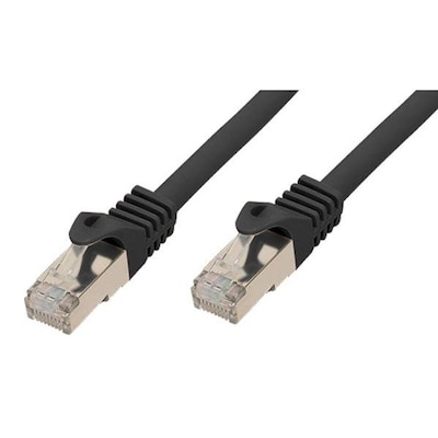 Good Connections Patchkabel mit Cat. 7 Rohkabel S/FTP schwarz 0,25m von Good Connections