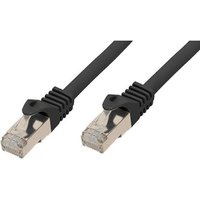 Good Connections Patchkabel mit Cat. 7 Rohkabel S/FTP schwarz 15m von Good Connections