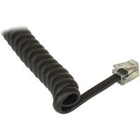 Good Connections RJ10 Telefonhörerkabel 4m Spiralkabel Stecker/Stecker schwarz Good Connections RJ10 Telefonhörerkabel 4m Spiralkabel Stecker/Stecker schwarz von Good Connections