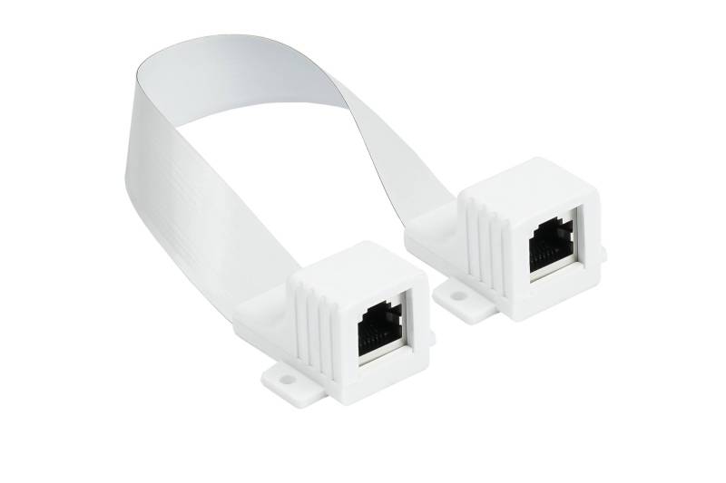 Good Connections RJ45 Fensterdurchführung weiß 25cm von Good Connections