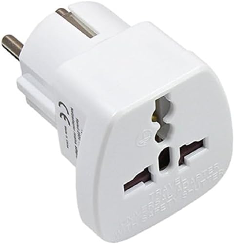 Good Connections Reisestecker - Universal Reise-Adapter - Buchse an Schuko-Stecker für UK, Schweiz, Italien, USA, Dänemark, 1 Stück von Good Connections